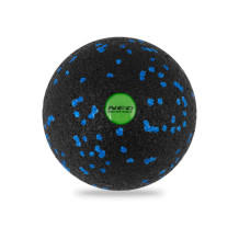 Piłka do masażu i fitness NS-965 czarno-niebieska