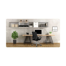 Fotel biurowy z mikrosiatki Sofotel Denar czarny
