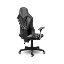Fotel gamingowy Shiro czarno-biały