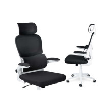 Fotel biurowy z mikrosiatki Sofotel Formax czarny