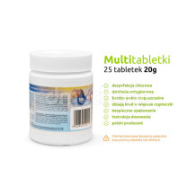 Tabletki Multifunkcyjne 25 x 20g - 0,5kg
