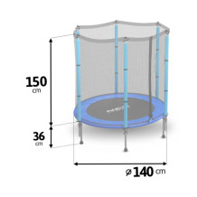 Trampolina ogrodowa | Bezpieczne i trwałe trampoliny