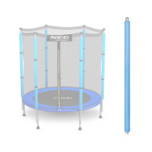 Słupek górny do trampoliny z siatką zewnętrzną 4,5 ft niebieski Neo-Sport