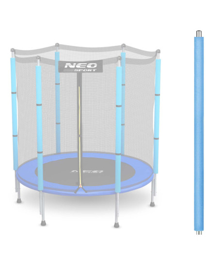 Słupek górny do trampoliny z siatką zewnętrzną 4,5 ft niebieski Neo-Sport