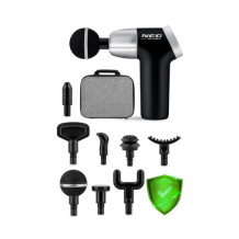 Pistolet do masażu ciała 8 nakładek NS-500 Neo-sport czarny