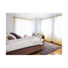 Osłona zabezpieczająca na łóżko 180 x 42 x 35 cm Nukido szara