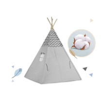 Namiot tipi dla dzieci ze światełkami Nukido - szary