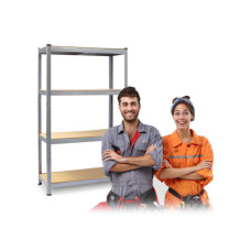 Regał metalowy 180 x 90 x 40 cm | Regały magazynowe zestaw 2 szt.