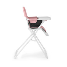Krzesełko do karmienia Nuco biały + różowy