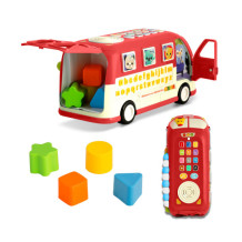 Zabawka edukacyjna Autobus RK-741 Ricokids czerwony