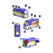 Zabawka edukacyjna Autobus RK-741 Ricokids niebieski