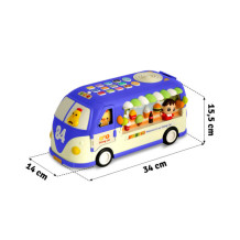Zabawka edukacyjna Autobus RK-741 Ricokids niebieski