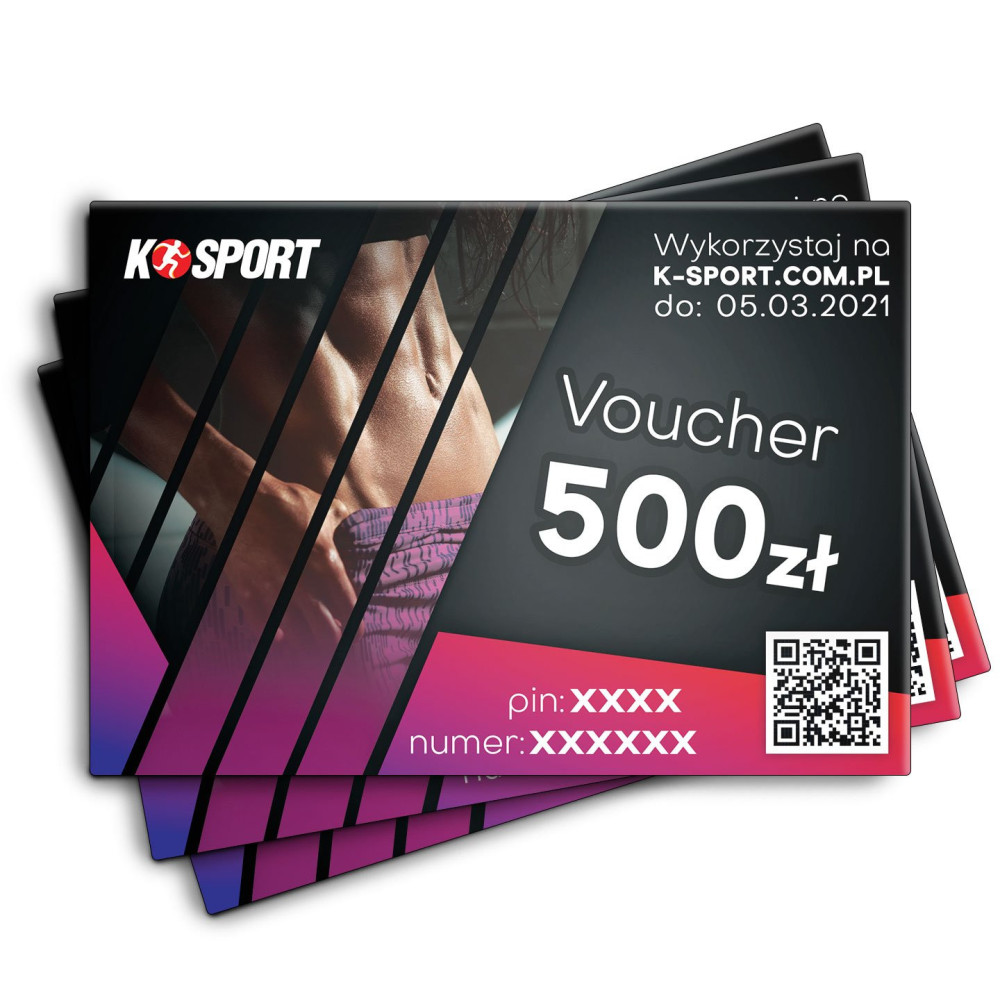 Karta podarunkowa 500 zł  K-SPORT