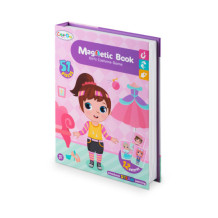 Książka magnetyczna puzzle garderoba dziewczynki RK-770