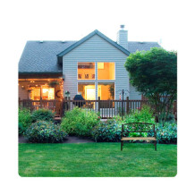 Ławka ogrodowa z oparciem 122 x 88,5 x 55,5 cm Sofotel Ivy