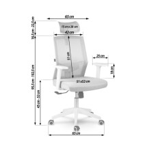 Krzesła biurowe | Fotele obrotowe ergonomiczne