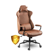 Fotel biurowy Sofotel Werona - brązowy - 2582
