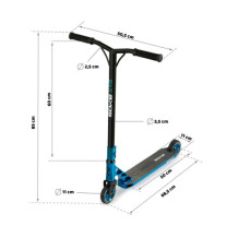 Hulajnoga wyczynowa do trików niebieska | Hulajnogi Soke XTR