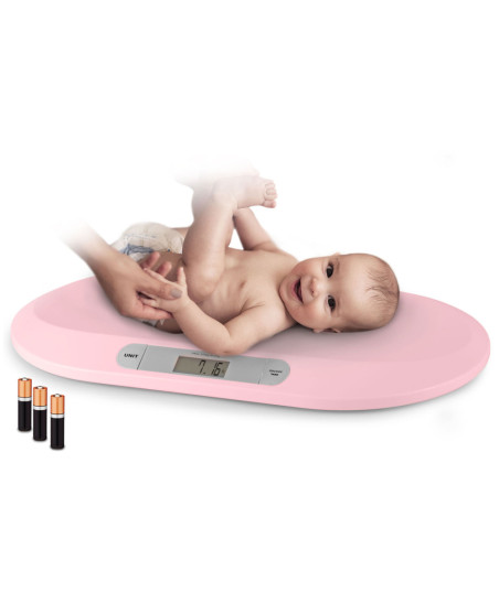 Waga dla niemowląt elektroniczna BW-144 różowa